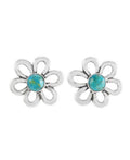 Turquoise Sterling Silver Earrings