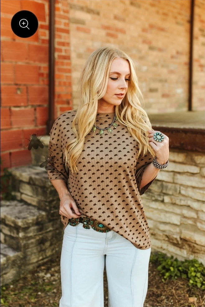 2 Fly Co Howdy Dotty Tee