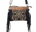 MYRA Desert Wing Crossbody Bag in Black
