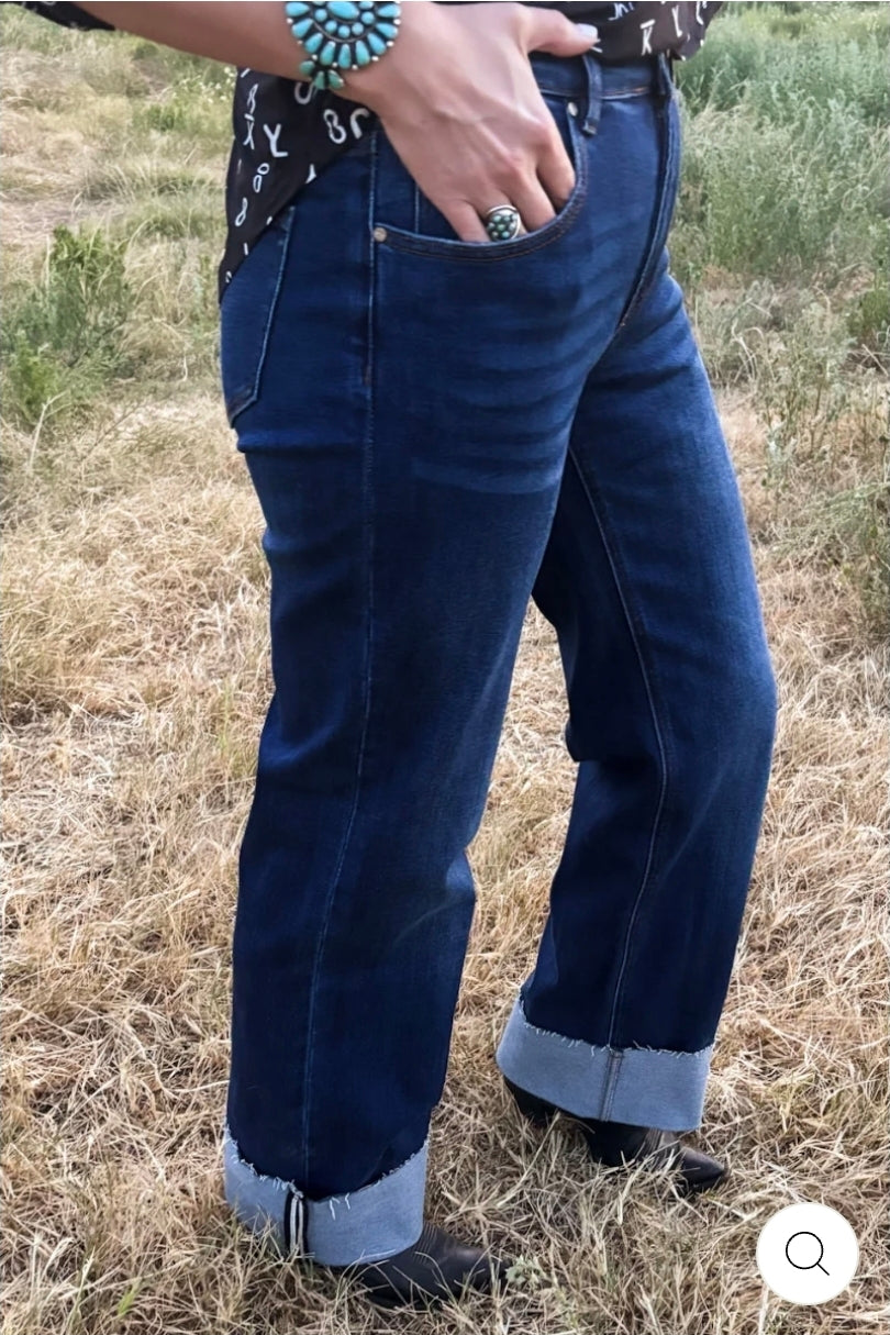 Sterling Kreek Cuffee Straight Leg Jeans