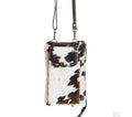 MYRA Wild Chic Phone Case Bag in Black an White