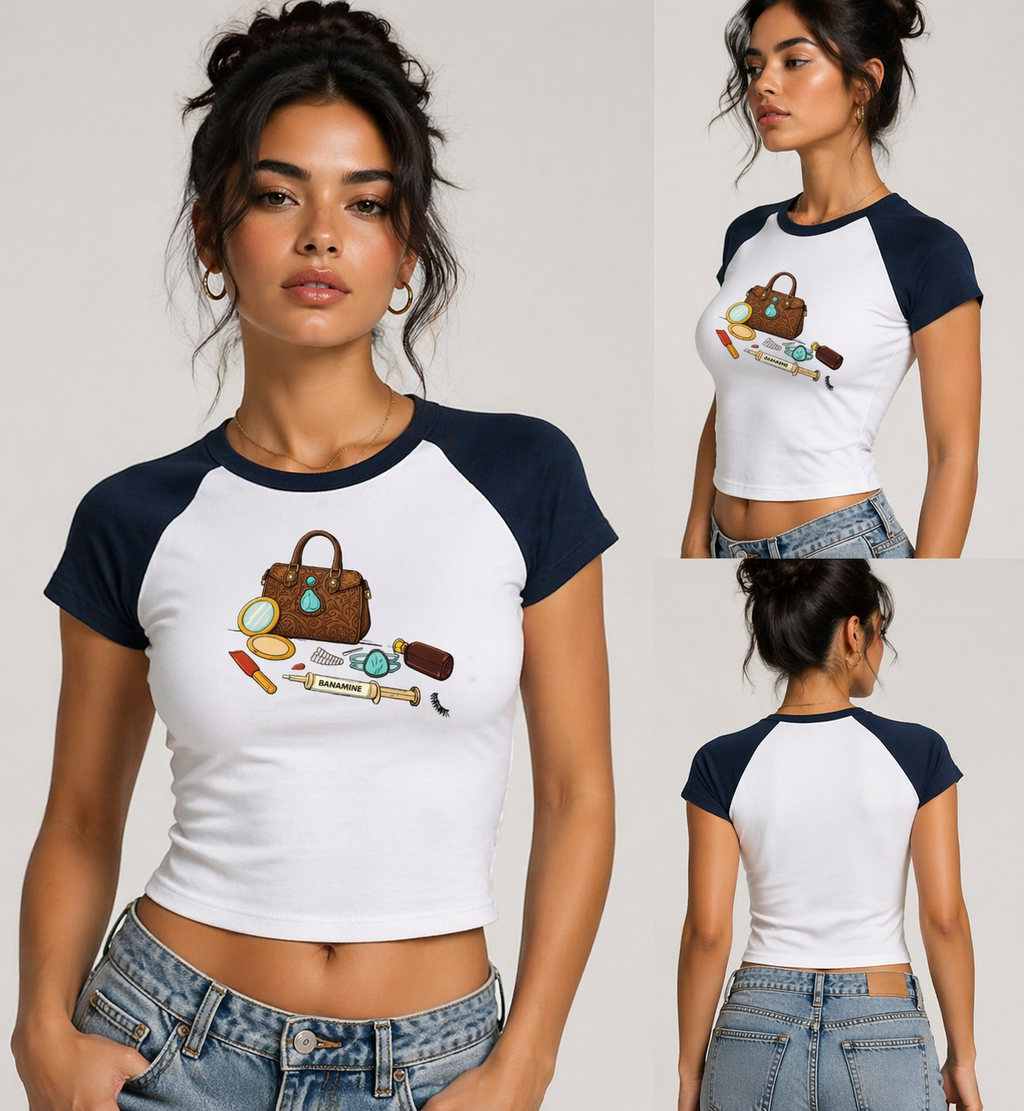 Purse Banamine Womens Baby Tee